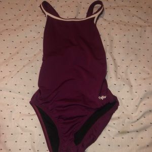 Dolfin Swimsuit Solid Maroon